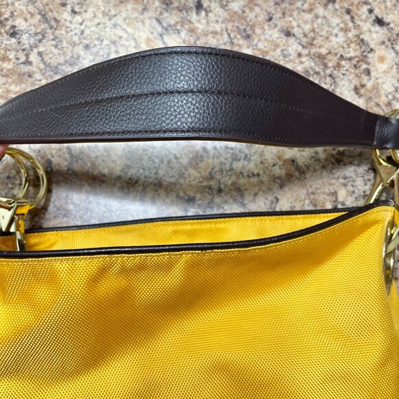Jean Pierre Kliffa Paris Nylon Bucket Bag Clementine in Yellow - Picture 12 of 15
